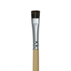Pensula pentru contur S.I.L.K GREENLINE Flat Liner - BGL 9 FERRULE 1024x1024 300x300