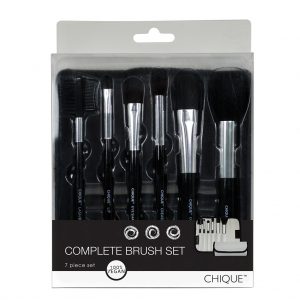 Set 6 pensule complet CHIQUE machiaj fata BLACK - BQU COMSET BK1 300x300